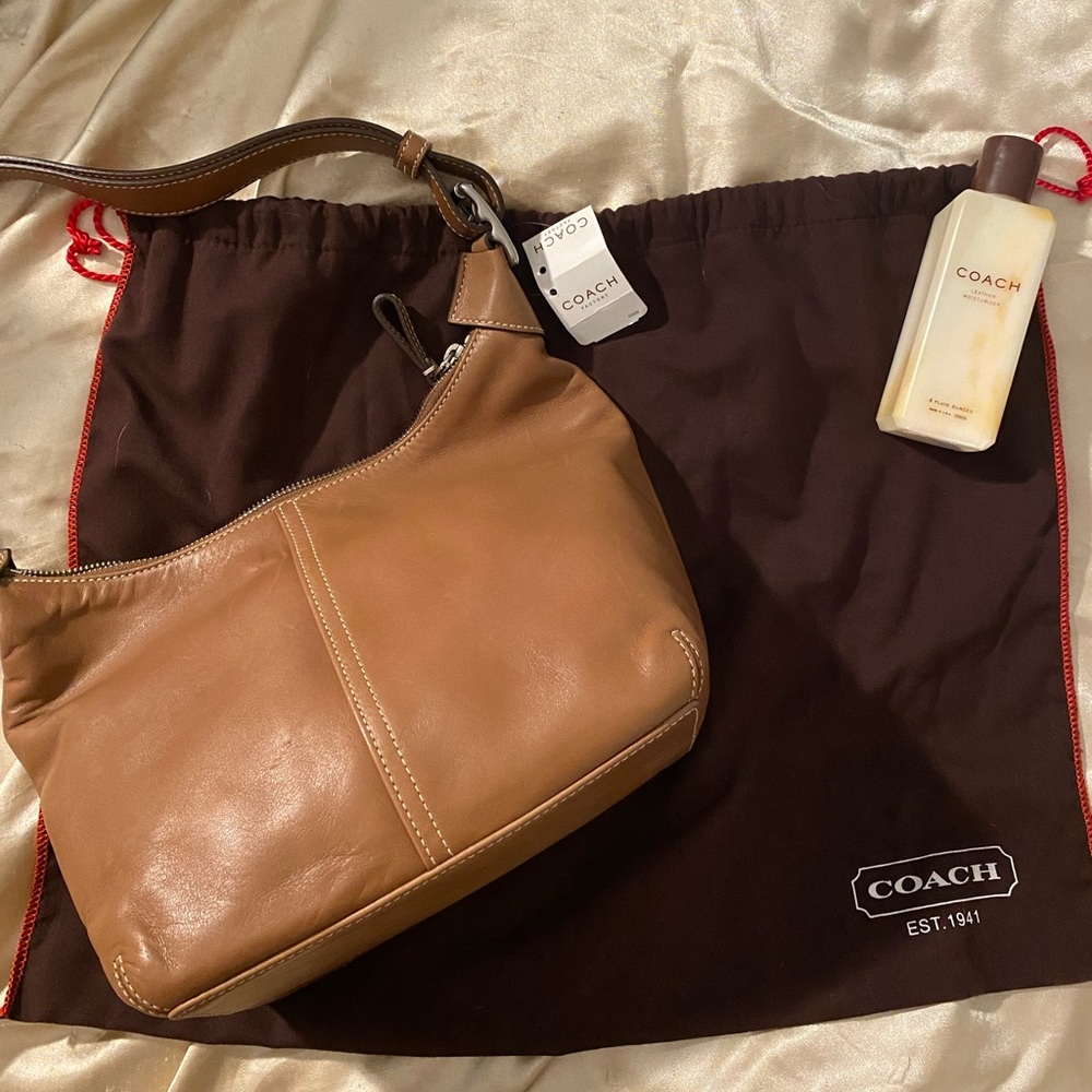 Tan Coach Bag - Brand New with Tags